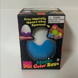 NeeDoh Magic Color Eggs - Blue Shell